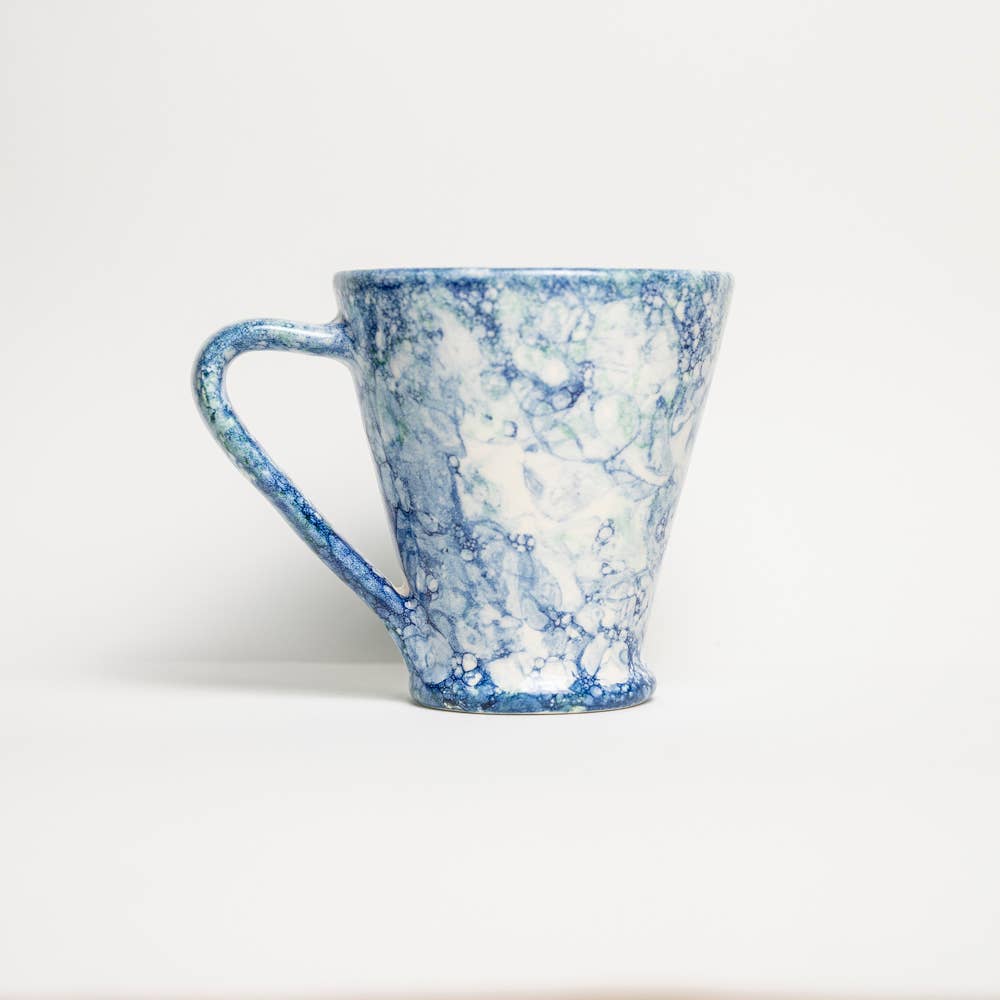 Boho Ceramic Mug 300ml/Arrecife Blue - Rosetta's