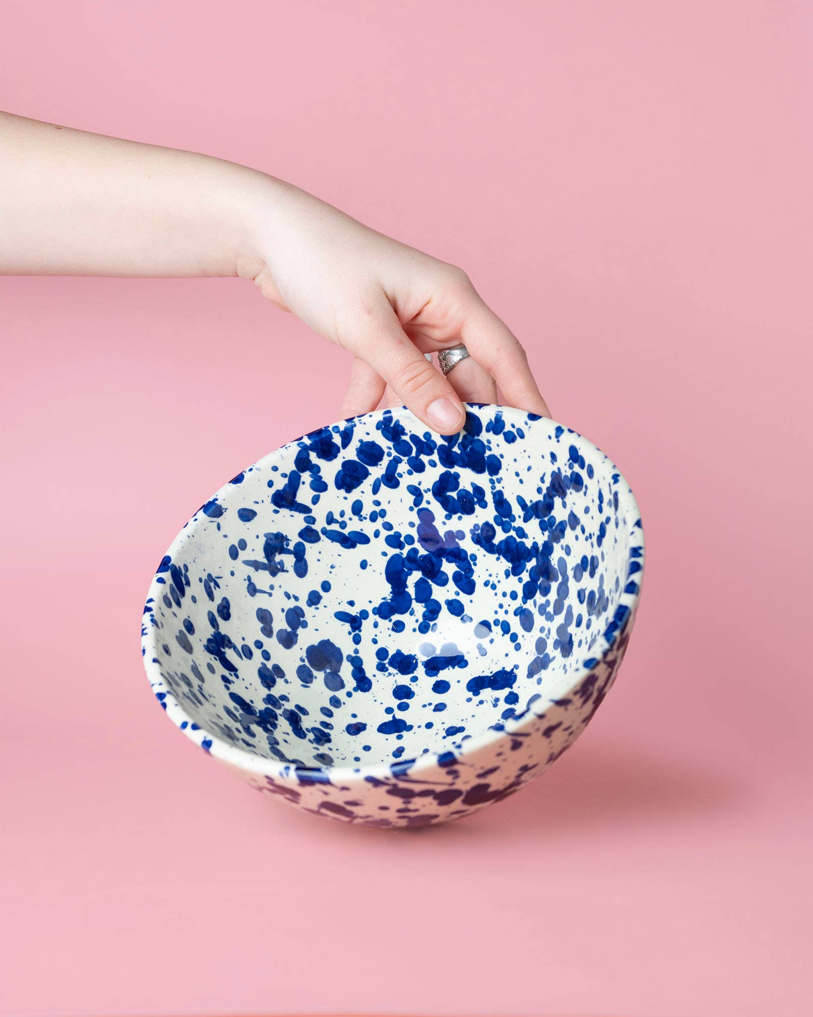 Ceramic salad bowl 1.5l - 21cm / PERSIA Dots - Rosetta's