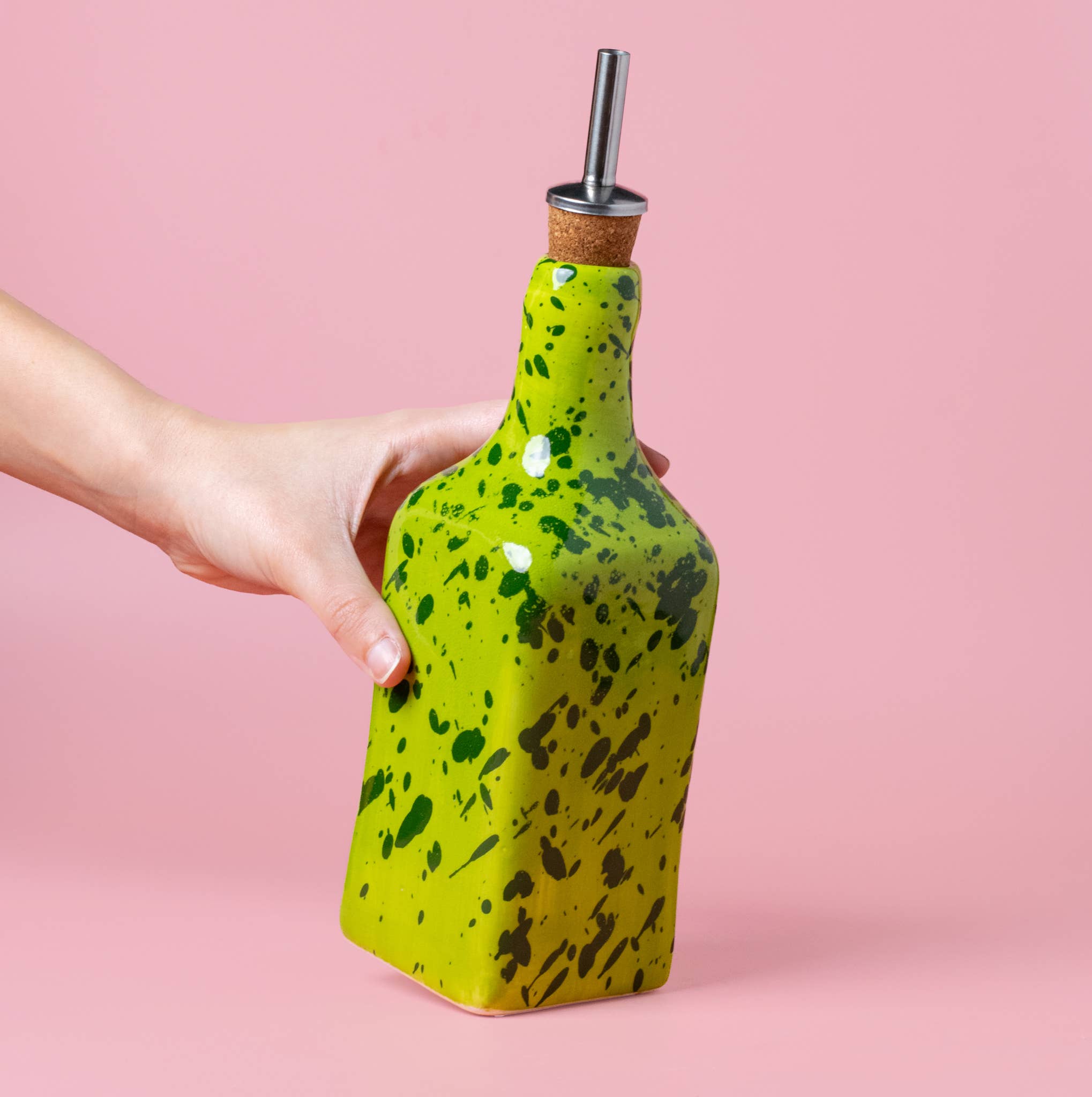 Handmade Ceramic Oil Bottle /475ml/MOJITO - Rosetta's