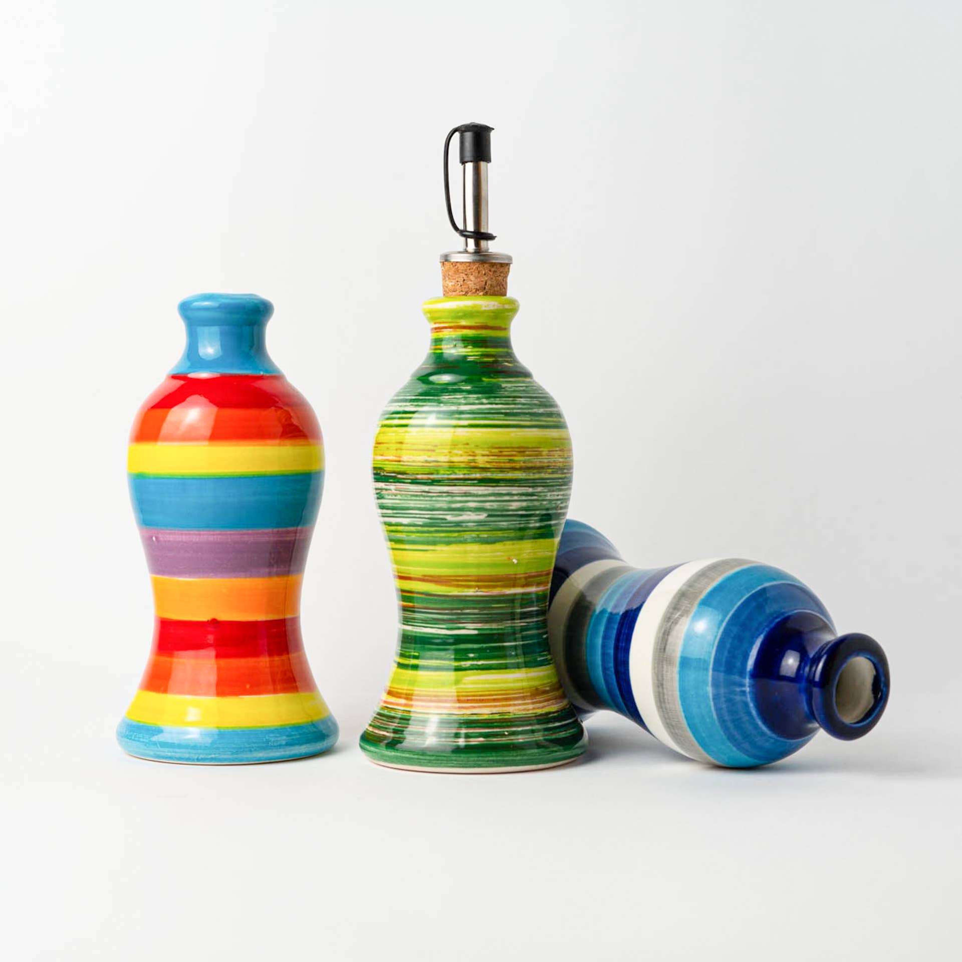 Linear ceramic oil pot/300 ml/AMAZONAS - Rosetta's