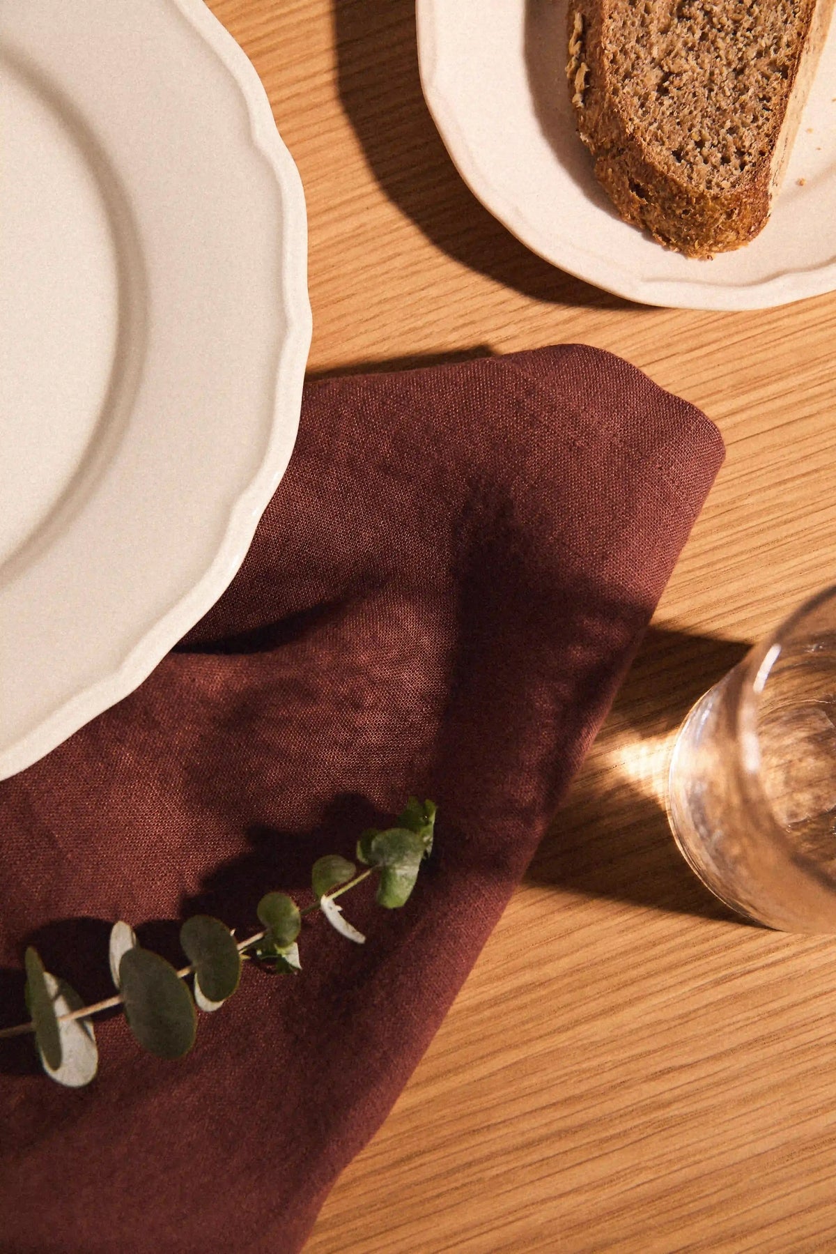 Linen Napkin Chocolate - Rosettas