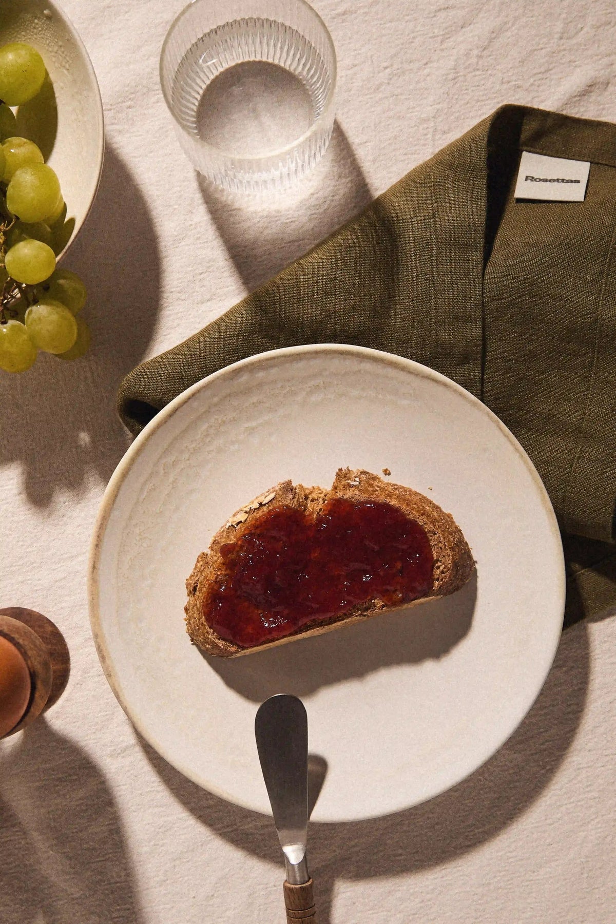 Linen Napkin Olive - Rosettas