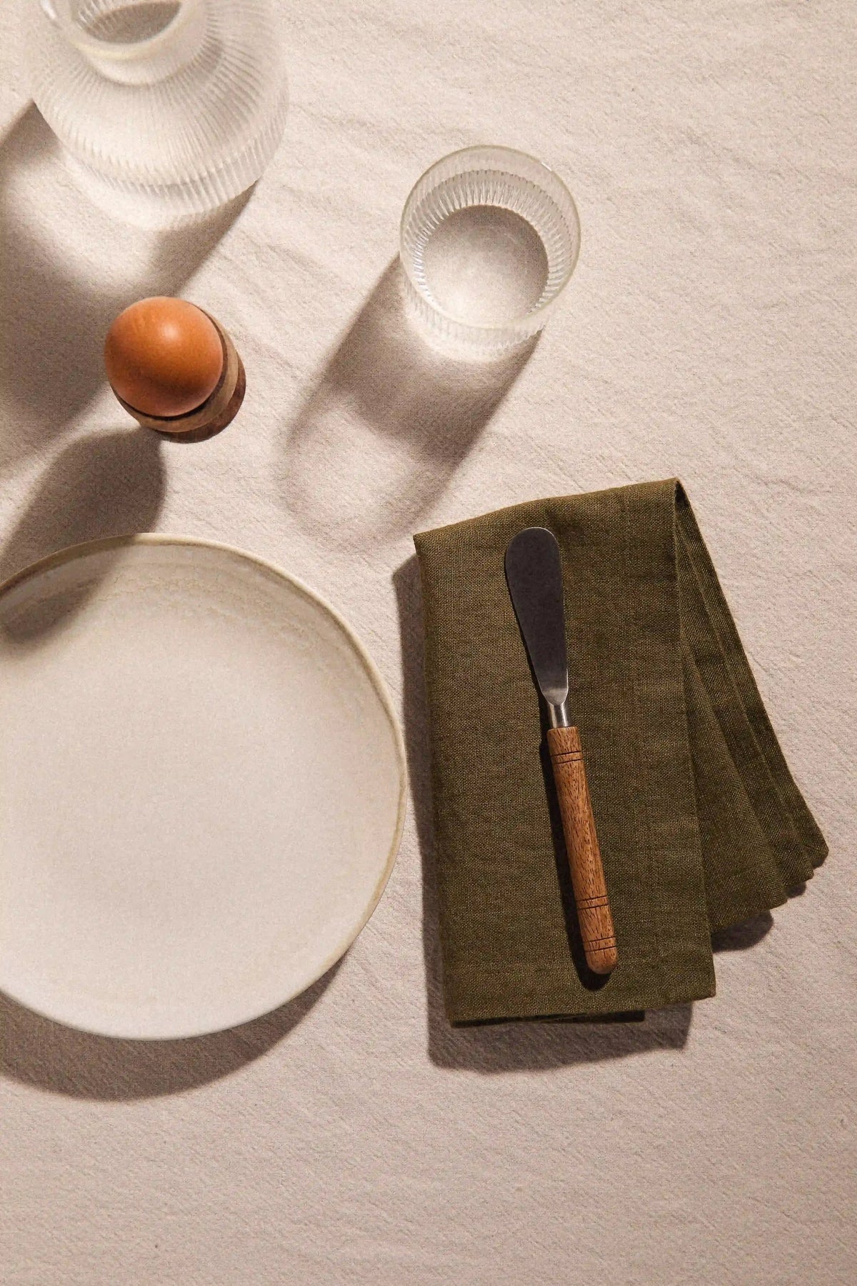 Linen Napkin Olive - Rosettas