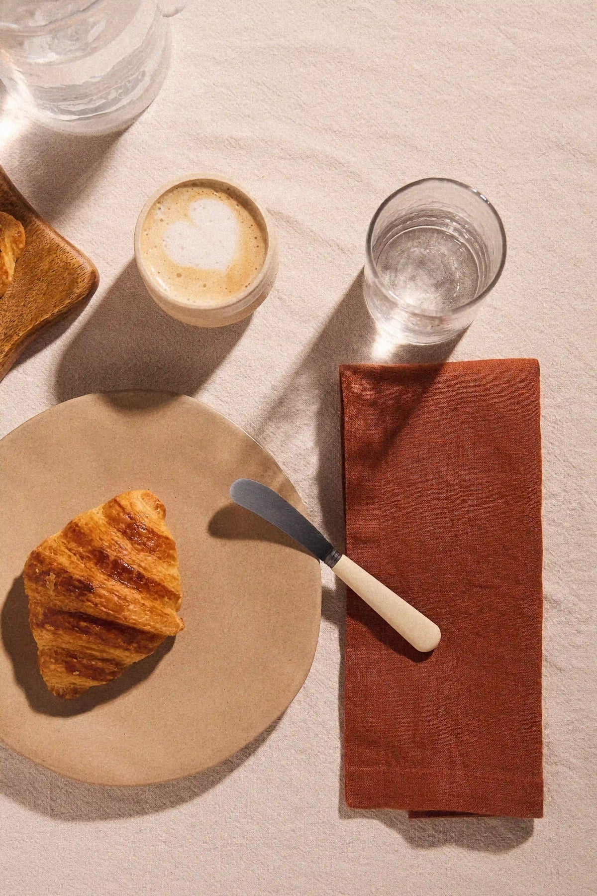 Linen Napkin Terracotta - Rosettas
